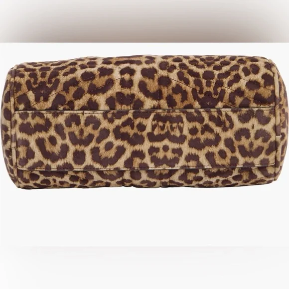 Kurt Geiger Leopard Print Barrel Bag - Picture 5 of 5